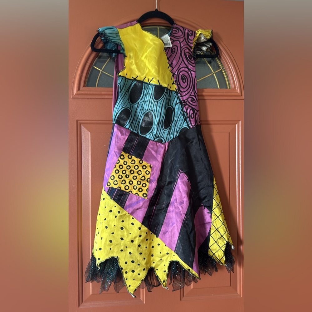 Disney Sally Nightmare Before Christmas Dress and Wig